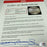 Alex Pompez Willie Mays 1955 Negro League All Star Game Signed Baseball PSA DNA