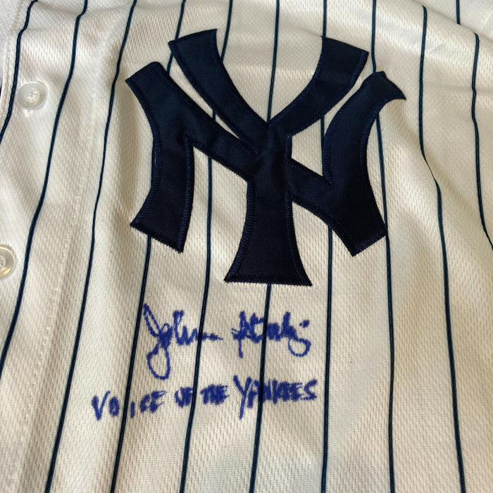 John Sterling "Voice Of The Yankees" Signed New York Yankees Jersey JSA COA