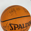 1997-98 Philadelphia 76ers Team Signed Game Basketball Allen Iverson Rookie JSA