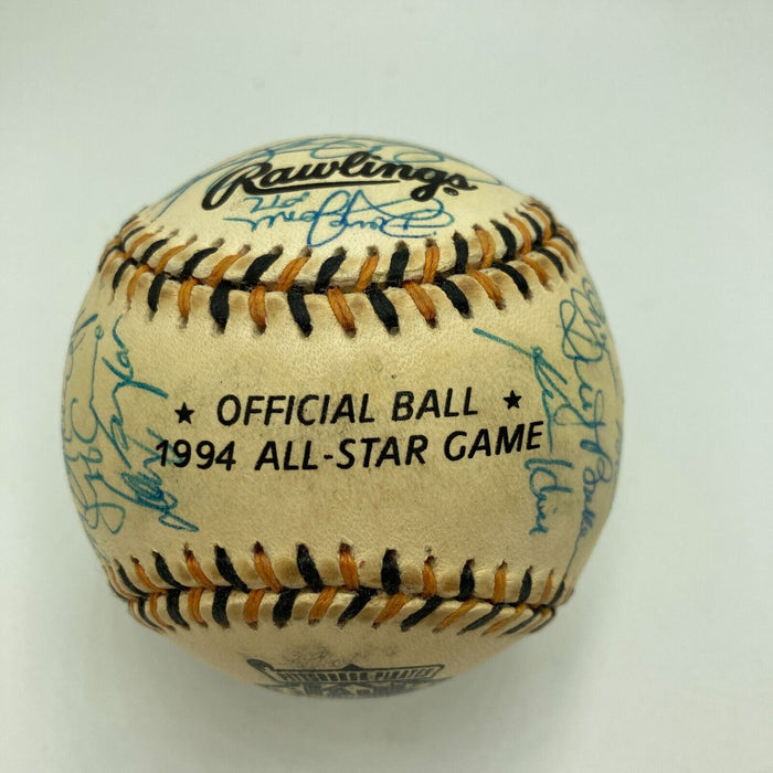 1994 All Star Game National League Team Signed Baseball Barry Bonds PSA DNA COA