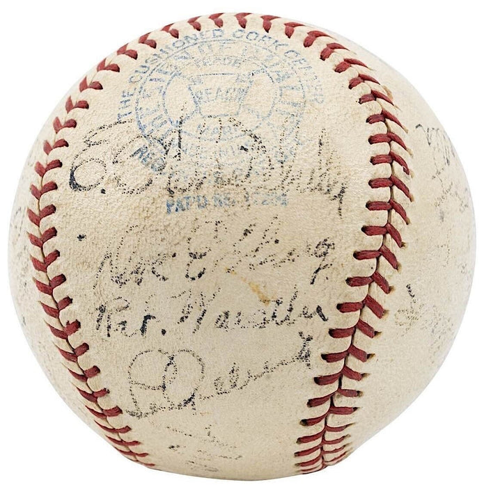 Babe Ruth & Lou Gehrig 1934 Tour Of Japan Team Signed Baseball With Beckett COA