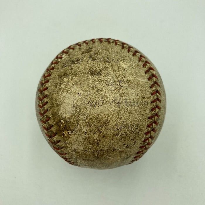 Chick Hafey 1934 Cincinnati Reds Team Signed National League Baseball PSA DNA
