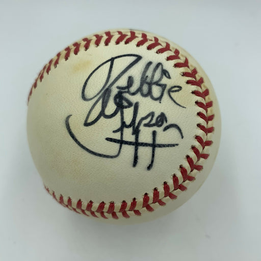 Debbie Gibson Signed 1980's American League Baseball JSA COA Singer Celebrity