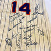 Beautiful 1969 New York Mets World Series Champs Team Signed Jersey JSA COA