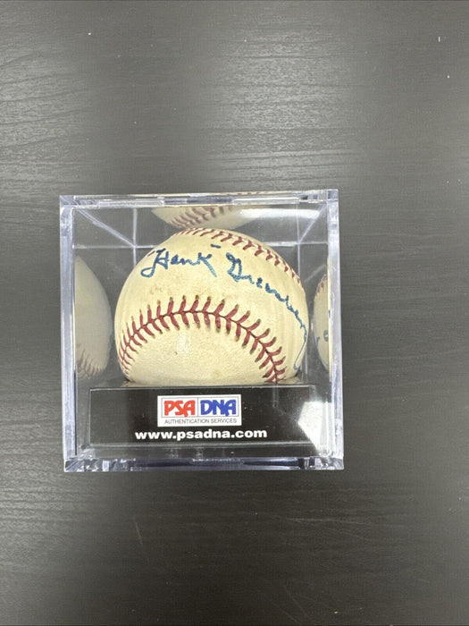 Hank Greenberg Single Signed Official League Baseball PSA DNA COA