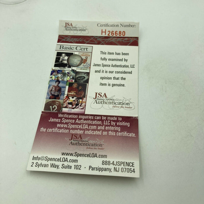 Ron Jackson Signed Actual Home Run Game Used Baseball July 17th, 1957 JSA COA