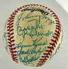 Mickey Mantle Ted Williams Sandy Koufax Hall Of Fame Multi Signed Baseball BAS