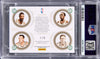 2010 Panini Playoff National Treasures Bill Russell Quad Auto Signed 1/5 PSA 9