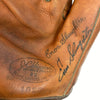 Enos Slaughter  Signed 1950's Rawlings Game Model Baseball Glove JSA COA