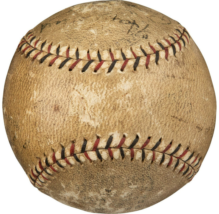 1920's Jim Thorpe Signed Game Used Official National League Baseball PSA DNA COA