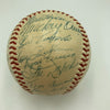 Ted Williams 1956 Boston Red Sox Team Signed Official American League Baseball