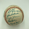 1957 All Star Game Team Signed Baseball Hank Aaron Ernie Banks Stan Musial BAS