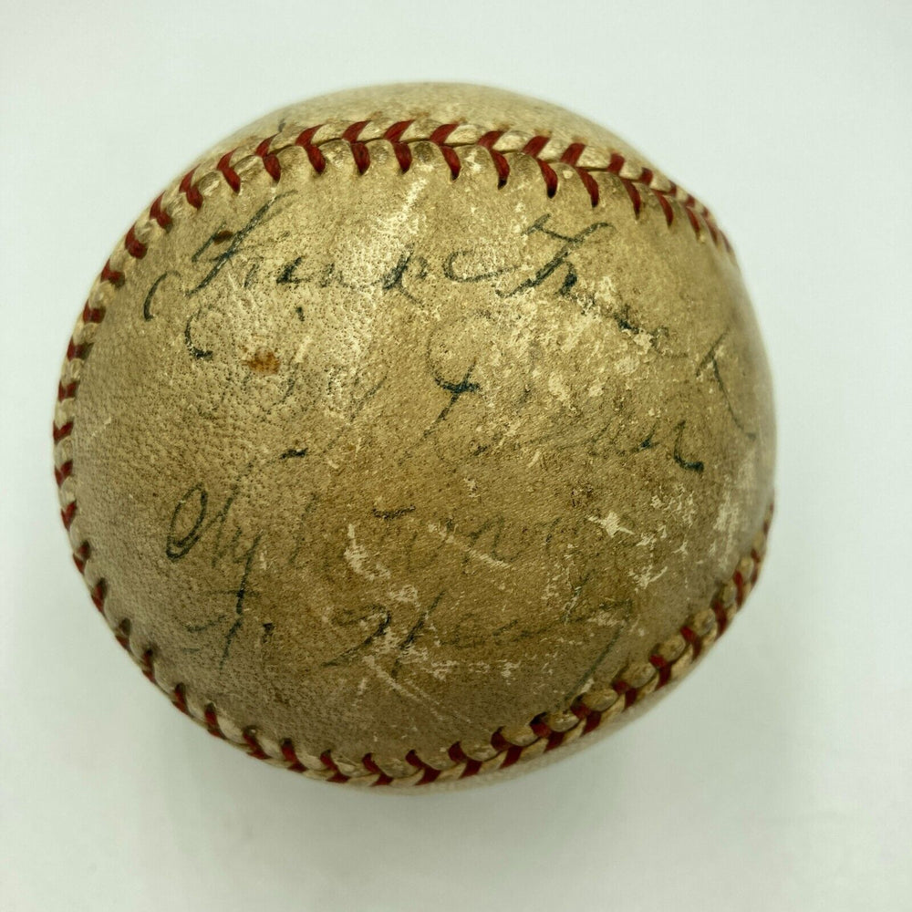 1934 St. Louis Cardinals World Series Champs Team Signed Baseball With JSA COA