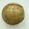 1934 St. Louis Cardinals World Series Champs Team Signed Baseball With JSA COA