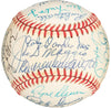 Beautiful Joe Dimaggio Hall Of Fame Multi Signed Baseball JSA & Beckett COA