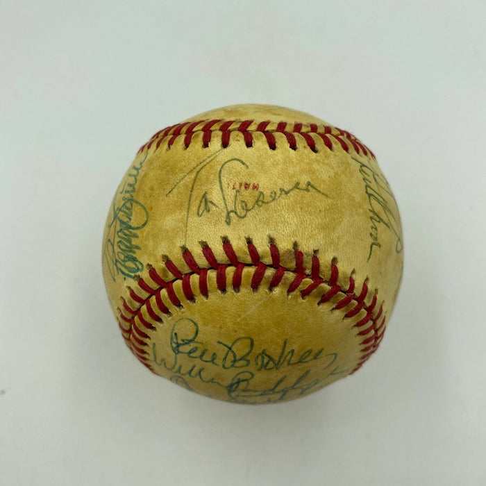 Historic 1978 Yankees & Dodgers Signed World Series Game Used Baseball JSA COA