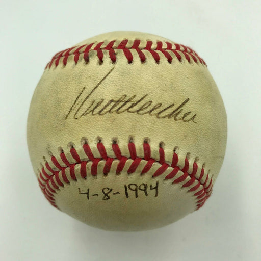 Kent Mercker No Hitter April 8, 1994 Signed Game Used NL Baseball With JSA COA