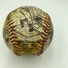 1967 Cardinals World Series George Sosnak Hand Painted Folk Art Baseball 1/1