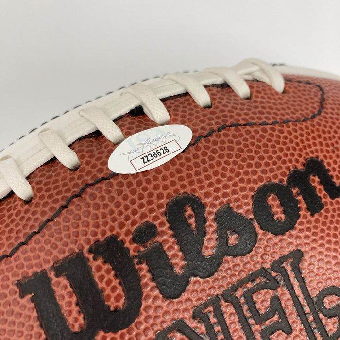 1989 San Francisco 49ers Super Bowl Champs Team Signed Football JSA COA
