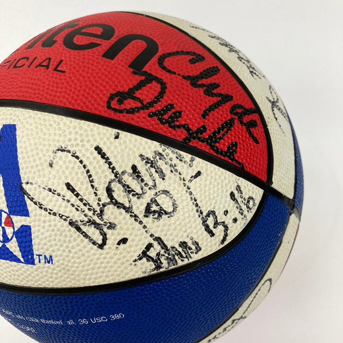 1992 Dream Team Olympics Team USA Signed Basketball Michael Jordan 12 Sigs JSA