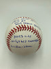 Lou Brock Full Name Signed Heavily Inscribed STAT Baseball JSA COA