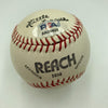 Willie Mays Signed Vintage Reach Baseball PSA DNA COA