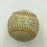 1969 Cleveland Indians Team Signed Autographed American League Baseball