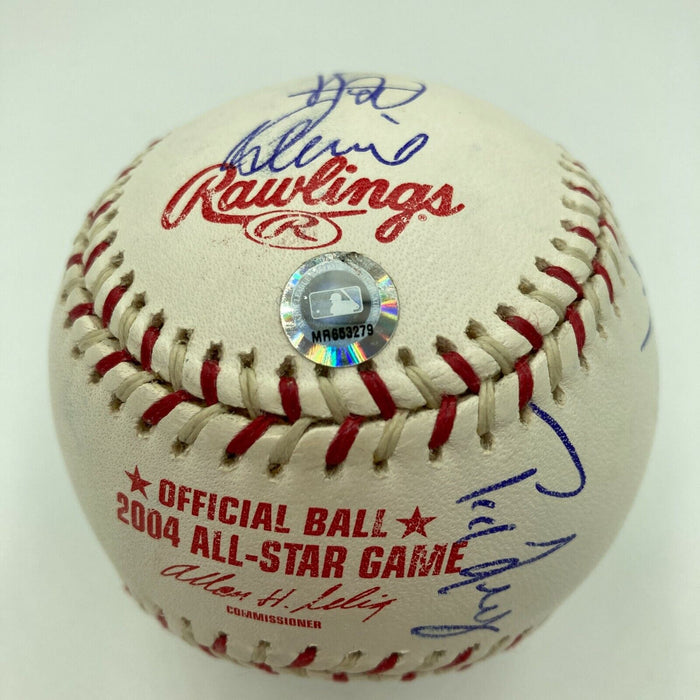 2004 All Star Game Signed Baseball Ichiro Suzuki Hideki Matsui MLB Authentic