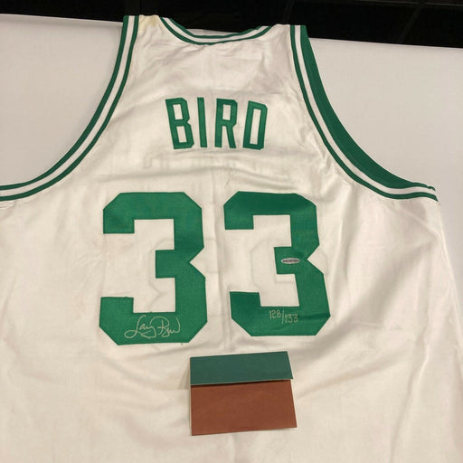 Larry Bird Signed 1985-86 Boston Celtics Authentic Jersey Upper Deck UDA COA