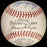 Beautiful Joe Medwick Sandy Koufax Don Drysdale Signed Baseball PSA DNA