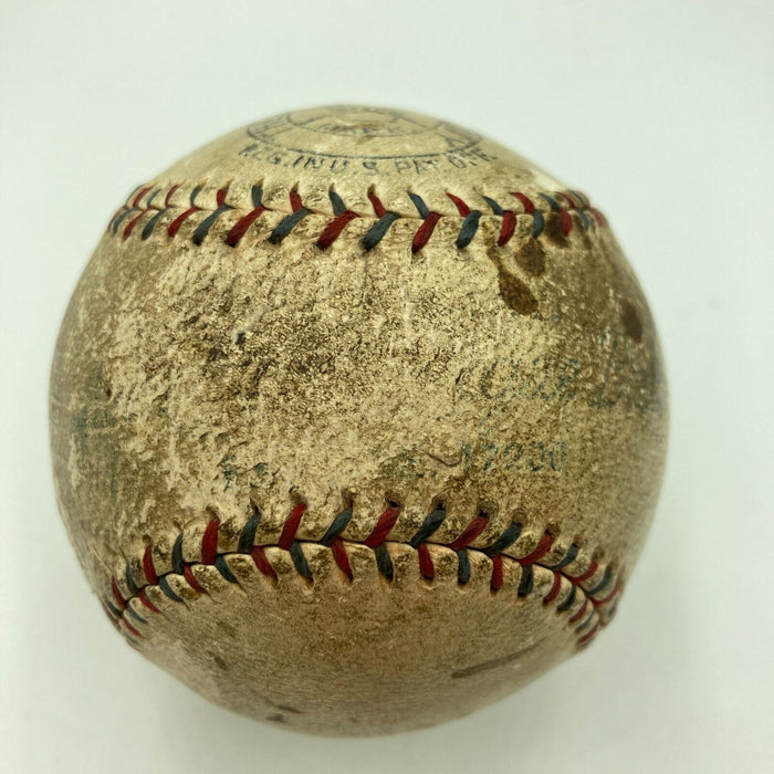 Lou Gehrig Single Signed Official American League Baseball JSA COA