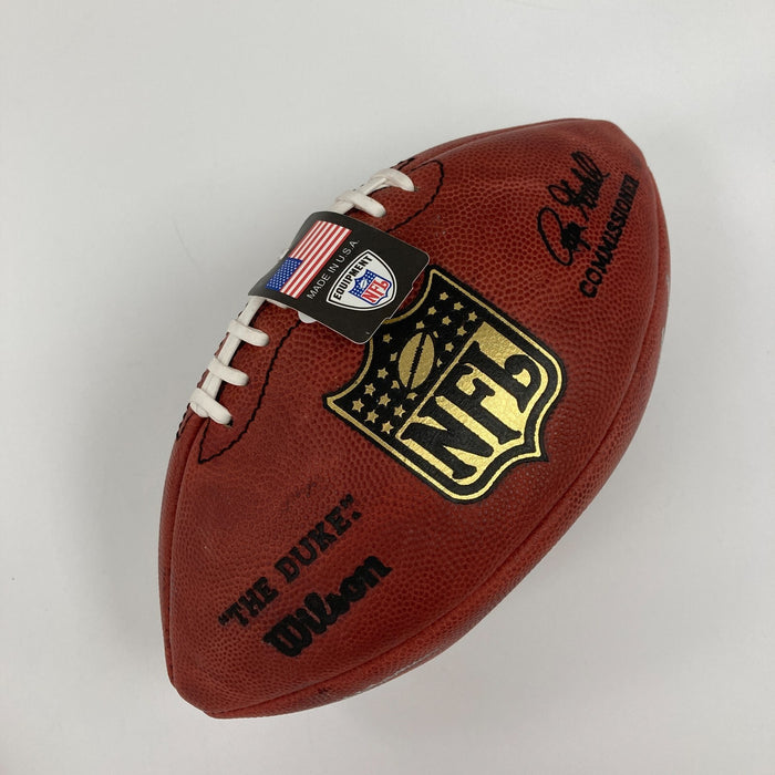 Matt Ryan 2008 NFL Draft Picks Signed Wilson Game Football JSA COA