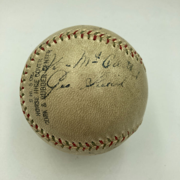 Lou Gehrig 1937 New York Yankees World Series Champs Team Signed Baseball PSA