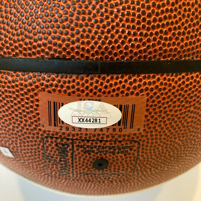 Ray Allen Jason Kidd Hall Of Fame Induction Class Of 2018 Signed Basketball JSA