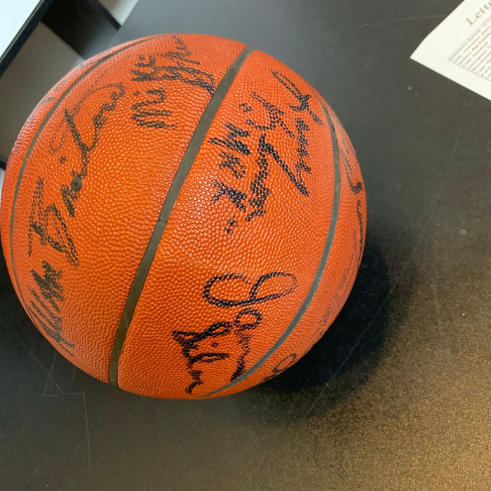 Rare 1977-78 San Antonio Spurs Team Signed Official Wilson Game Basketball JSA