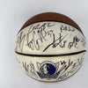 2010-2011 Dallas Mavericks NBA Champs Team Signed Basketball JSA COA