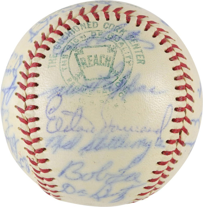 1965 All Star Game American League Team Signed Baseball Elston Howard