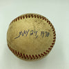 Mickey Lolich Signed Career Win No. 108 Final Out Game Used Baseball Beckett COA