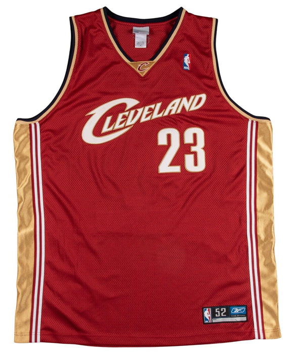 Lebron James "2004 Rookie Of The Year" Signed Cleveland Cavaliers Jersey UDA JSA