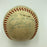 1955 New York Yankees American League Champs Team Signed Baseball JSA COA
