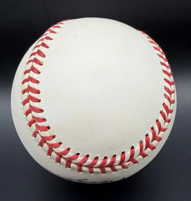 President Ronald Reagan Single Signed American League Baseball JSA COA