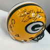 Bart Starr Brett Favre & Aaron Rodgers Signed Green Bay Packers Helmet Beckett