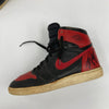 Michael Jordan Rookie Signed Pair Of 1985 Nike Jordan 1 Shoes Sneakers Beckett