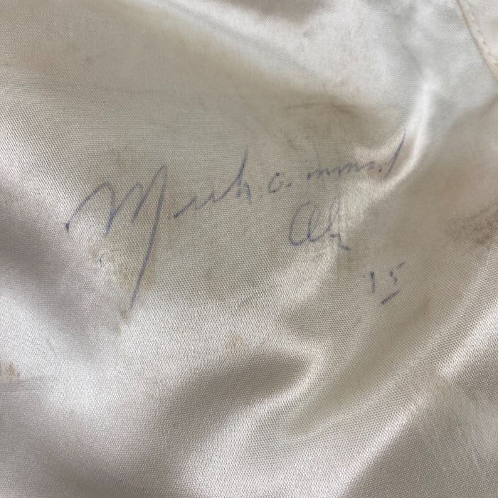 Muhammad Ali Signed Possible Fight Worn Everlast Trunks Shorts PSA DNA COA