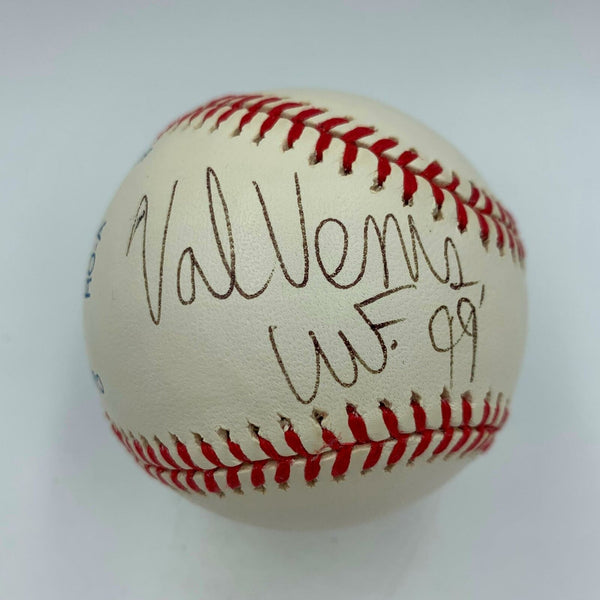 Val Venis Single Signed Autographed Baseball WWE Wrestling With JSA COA