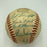 1955 Brooklyn Dodgers W.S. Champs Team Signed Baseball Jackie Robinson PSA DNA