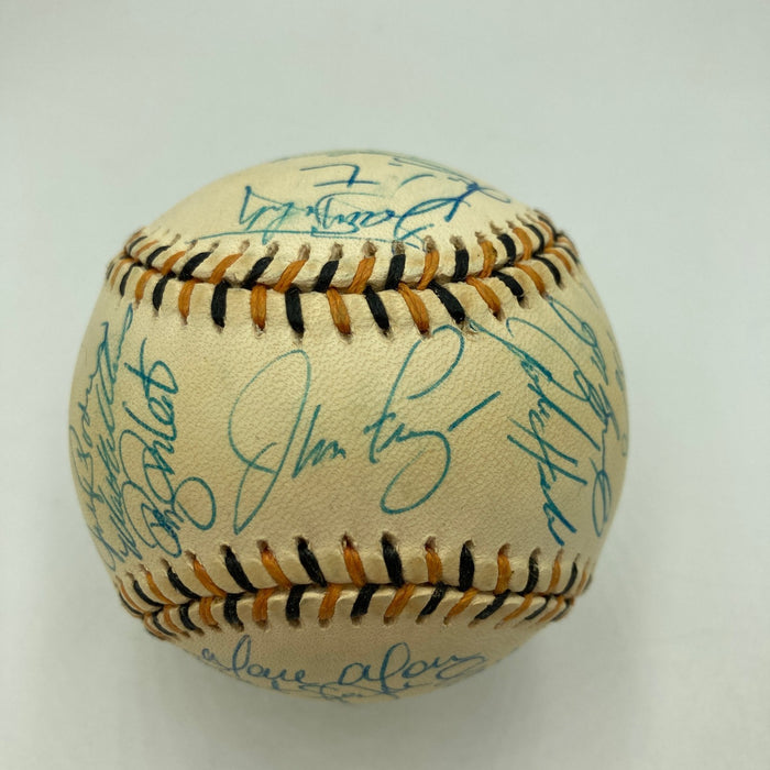 1994 All Star Game National League Team Signed Baseball Barry Bonds PSA DNA COA