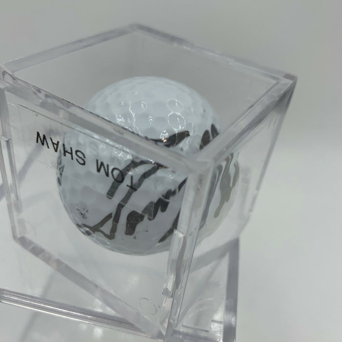 Tom Shaw Signed Autographed Golf Ball PGA With JSA COA