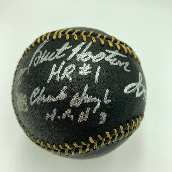 Reggie Jackson 1977 World Series 3 Home Runs Signed Baseball With Pitchers JSA