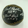 Reggie Jackson 1977 World Series 3 Home Runs Signed Baseball With Pitchers JSA